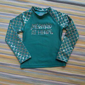 More than Magic "Mermaid at Heart" rash guard XS 4/5